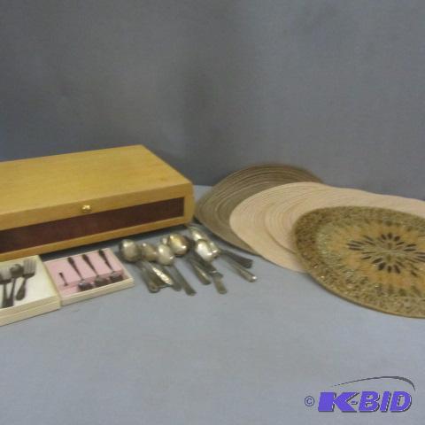 Flatware, Case, Placemats