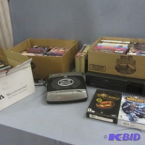 Movie Night - VCR, VHS Tapes