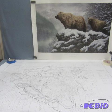 Poster & Big Sandy Lake Map