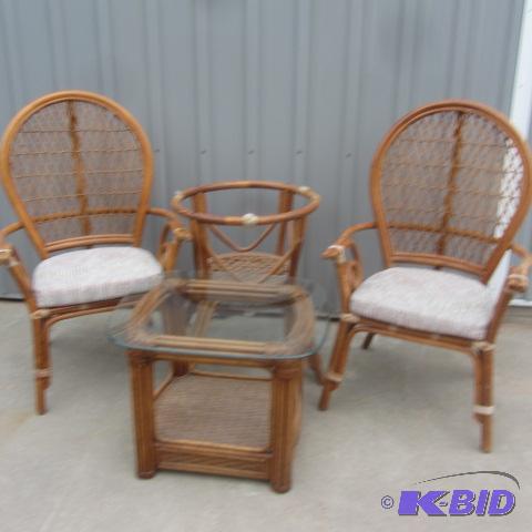 Rattan and Wicker Set
