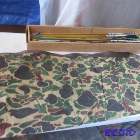 Bow case and Arrows