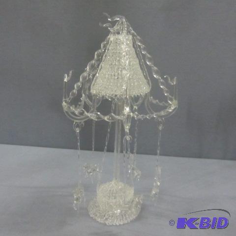 Hand Blown Crystal Carousel
