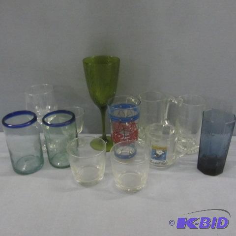 Assorted Glassware