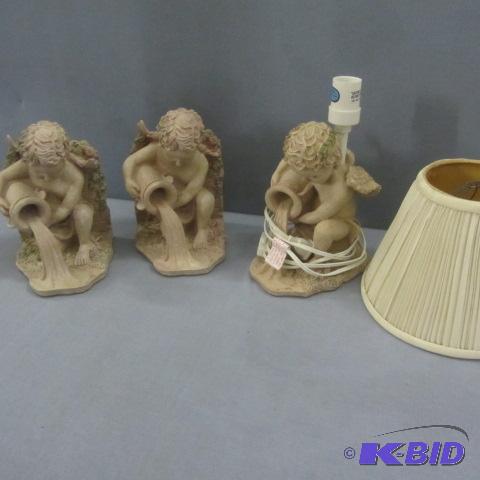 Angel Lamp, Bookends