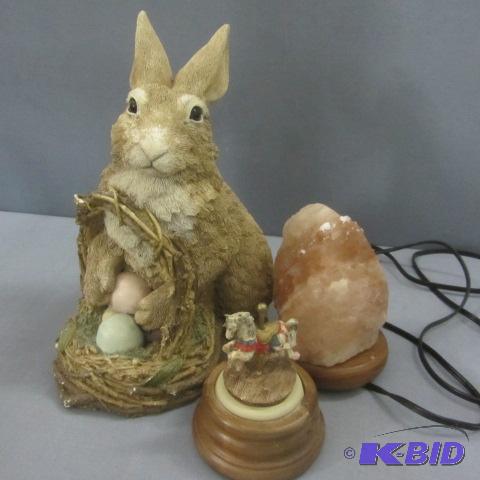 Cement Bunny, Carousel Horse Box