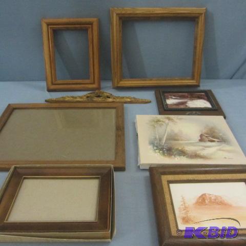 Original Paintings, Frames
