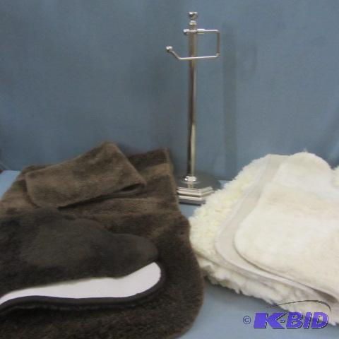 Bathroom Rugs, TP Stand