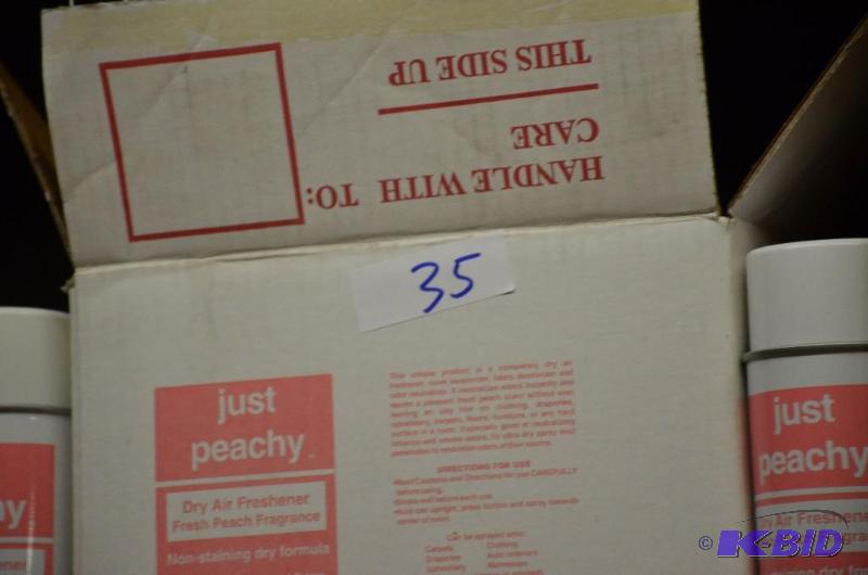 14 10 oz. Spray cans of Intercon Just peachy ...