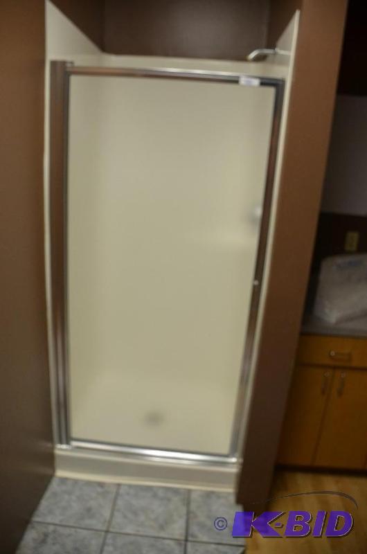 Shower with door and shower insert&gt...