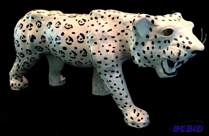 lot 143 image: Leather Leopard