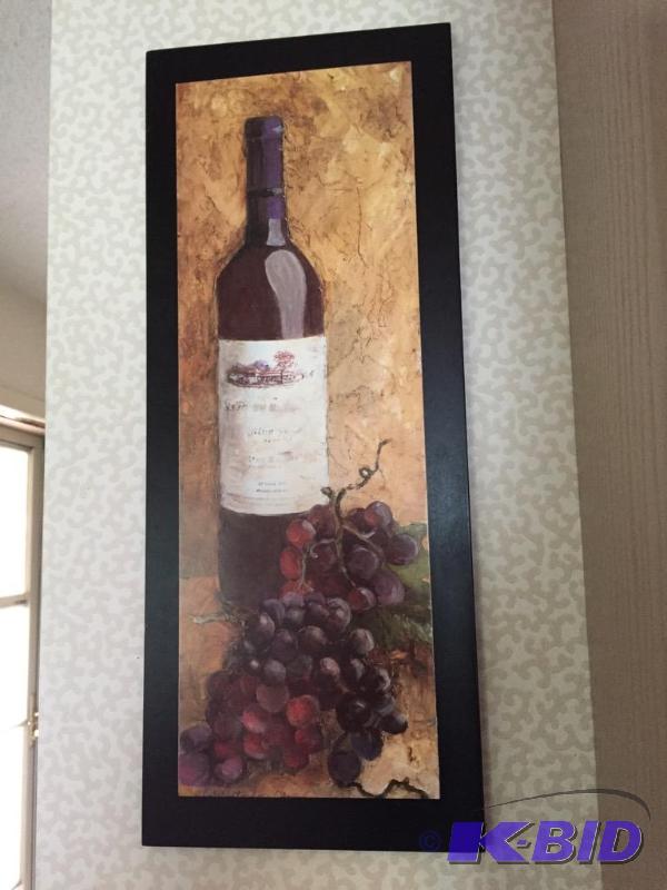 lot 163 image: Wine Wall Decor