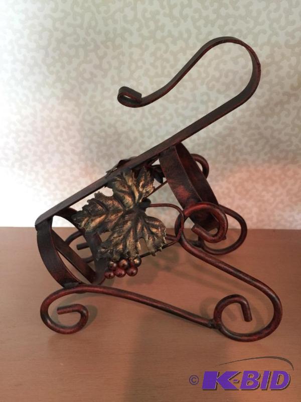 lot 166 image: Decorative Wine Bottle Holder