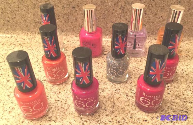 lot 181 image: 10 Bottles of NEW Nail Color