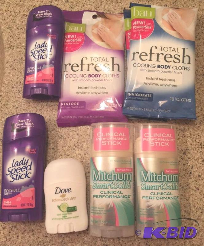 lot 183 image: Lot of NEW Ladies DeodorantAntiperspirant