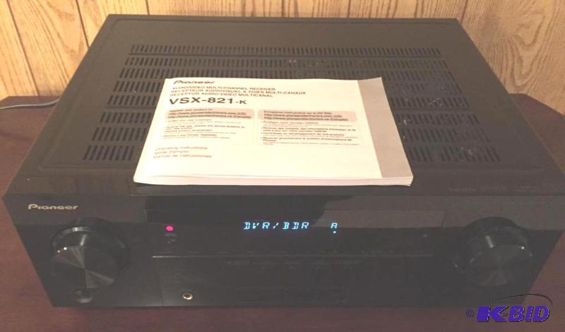 lot 191 image: Pioneer Home Theater Receiver - Model #VSX-821K