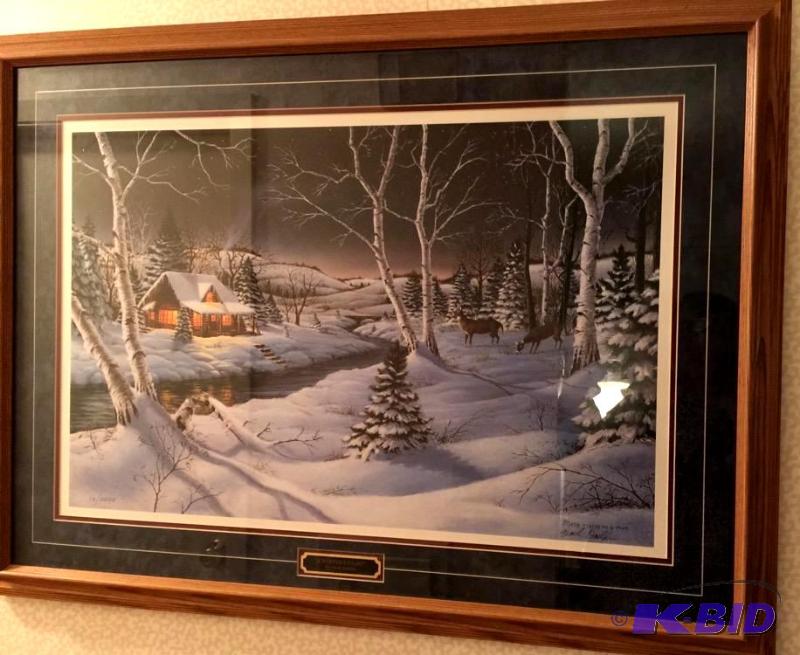 lot 207 image: A Winters Night by Mark Daehlin