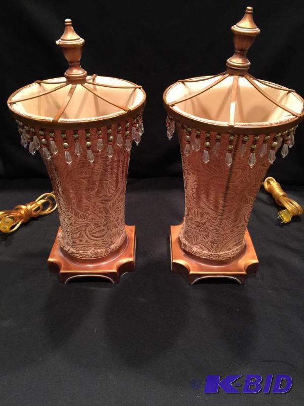 lot 210 image: Pair of Decorative  Table Lamps
