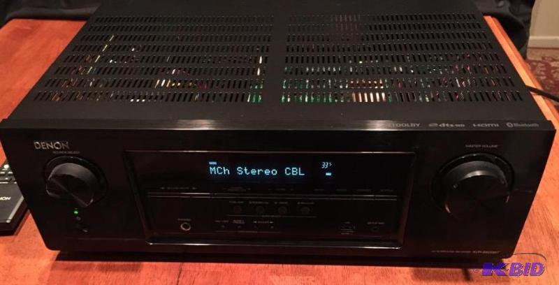 lot 212 image: Denion AVR-S500BT AV SURROUND  RECIEVER
