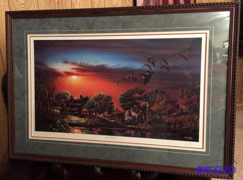 lot 32 image: Lazy Afternoon by Terry Redlin