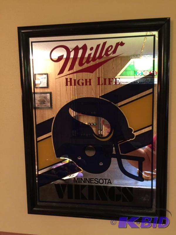 lot 43 image: Collectible Vikings Mirror