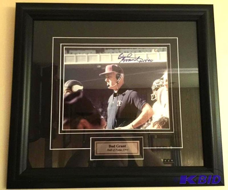 lot 44 image: Bud Grant H.O.F 94