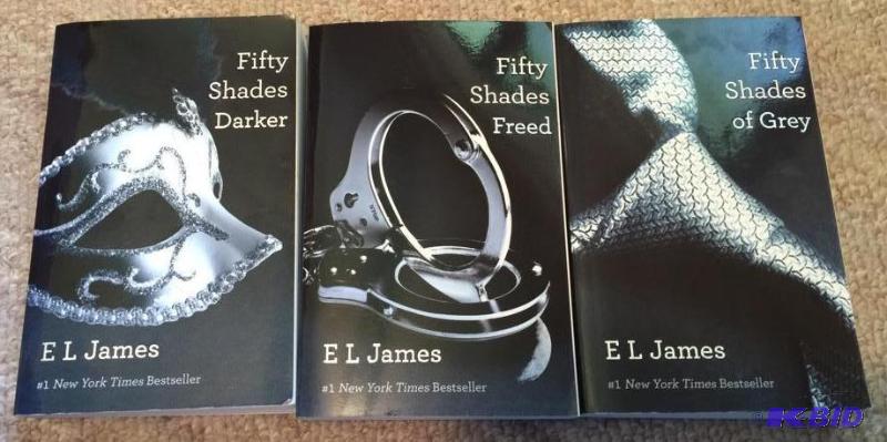 lot 60 image: 50 Shades of Grey Trilogy