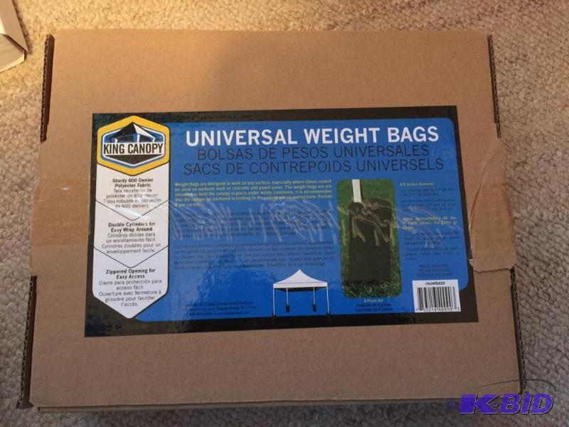 lot 67 image: Brand New King Canopy Universal Weight Bags
