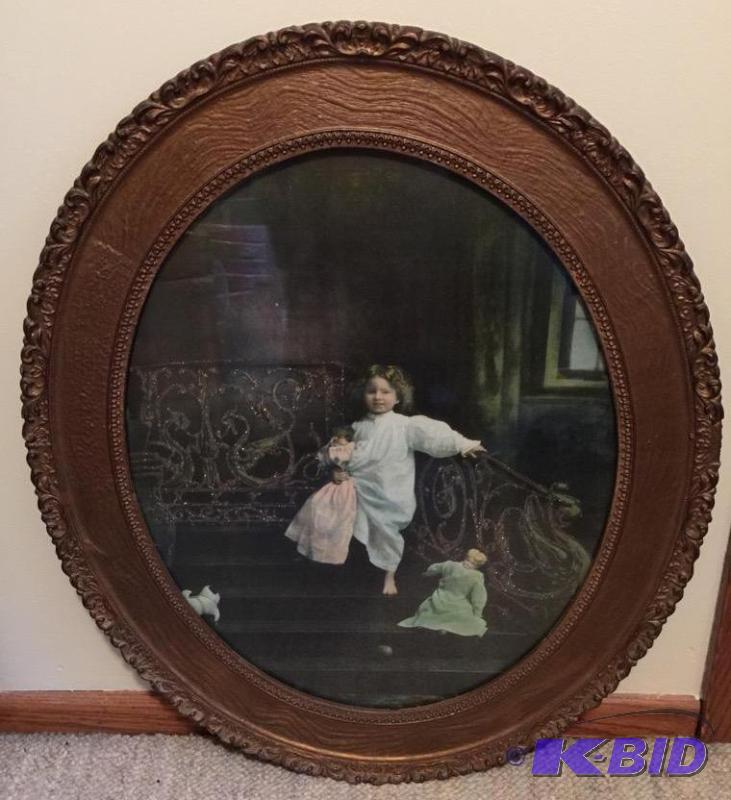 lot 73 image: Antique Photograph in Beautiful Frame
