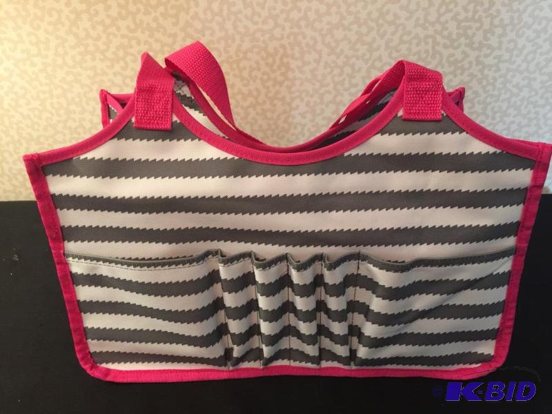 lot 90 image: Thirty One Keep It Tote in Wave Grey