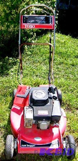 lot 29 image: Toro Rear Bagger 21" Lawn Mower - Overhe...