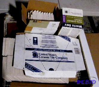 lot 58 image: Plastic Crate of Ceramic Tiles - from United ...