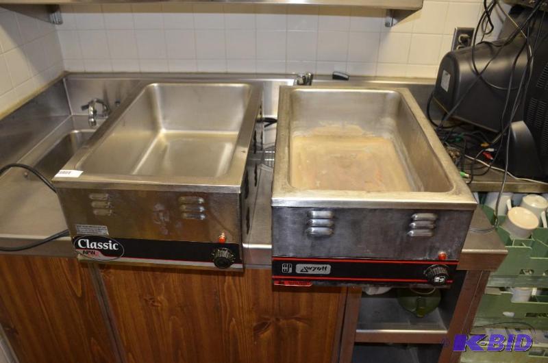 lot 106 image: 2 American permanent ware company chaffing (t...
