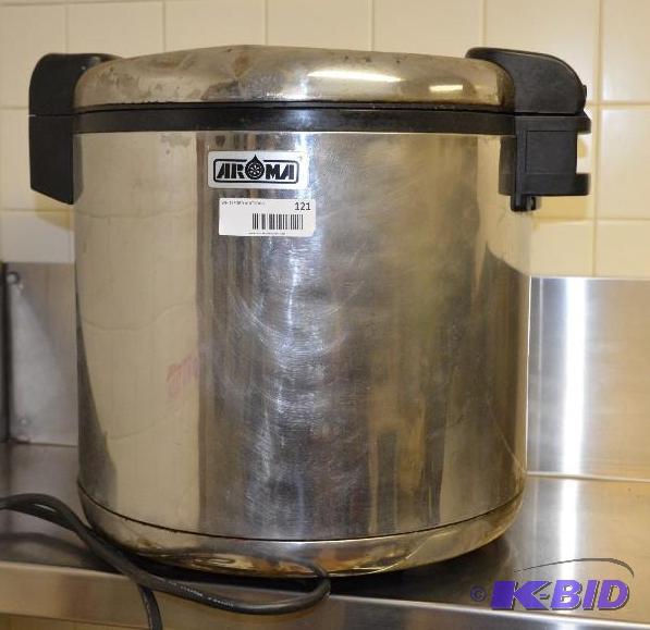lot 121 image: Aroma rice cooker model ARS-109S &nbsp15x15&...