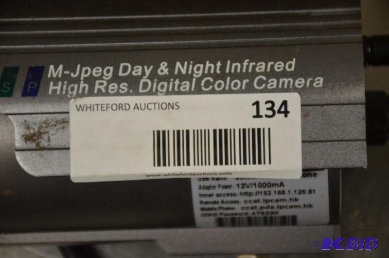 lot 134 image: Zmodo IP Cam and Keepsafer security camera 1...