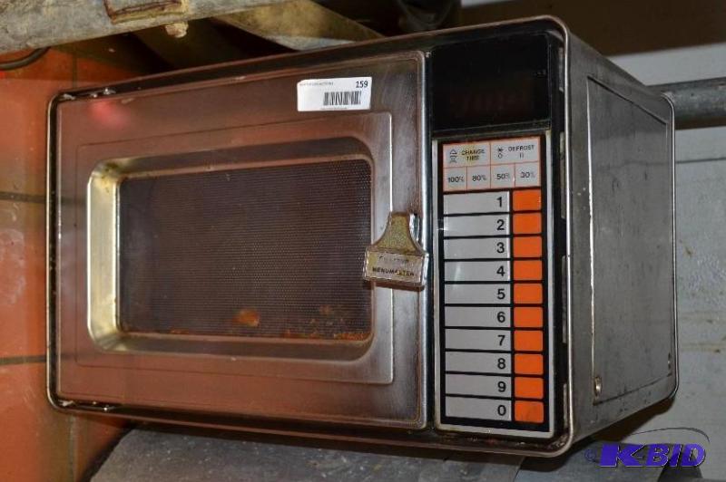 lot 159 image: FS-7EP Menumaster microwave rm7 12 14" ...