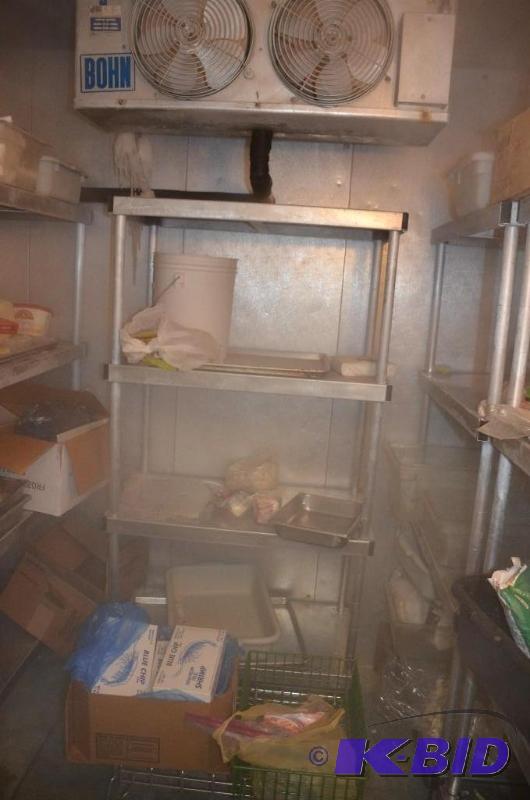lot 163 image: Stainless Steel Rack in freezer&nbsp17"...