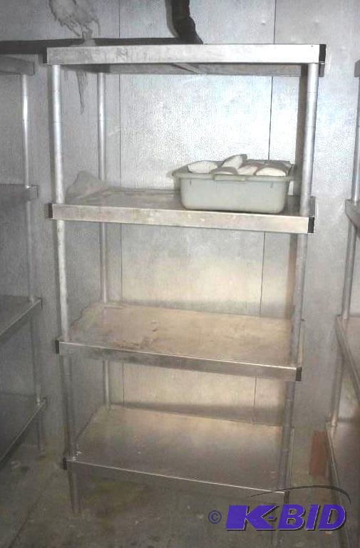 lot 166 image: Stainless Steel Rack in freezer&nbsp17"...