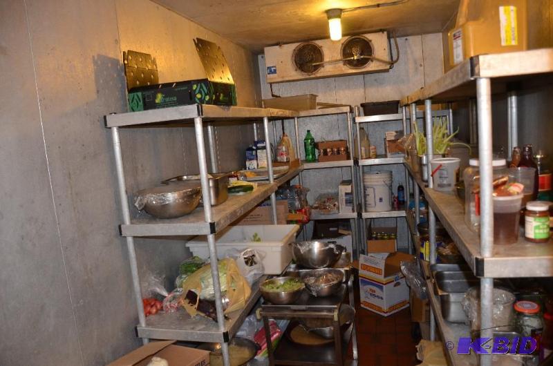 lot 188 image: Vollrath Walk in freezer Door 80x38 12"...