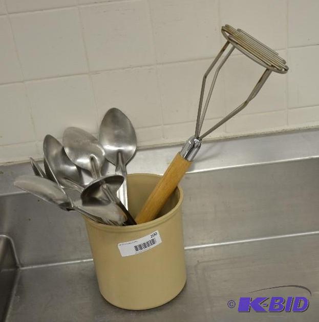 lot 200 image: Lot of Commercial Serving Spoons...