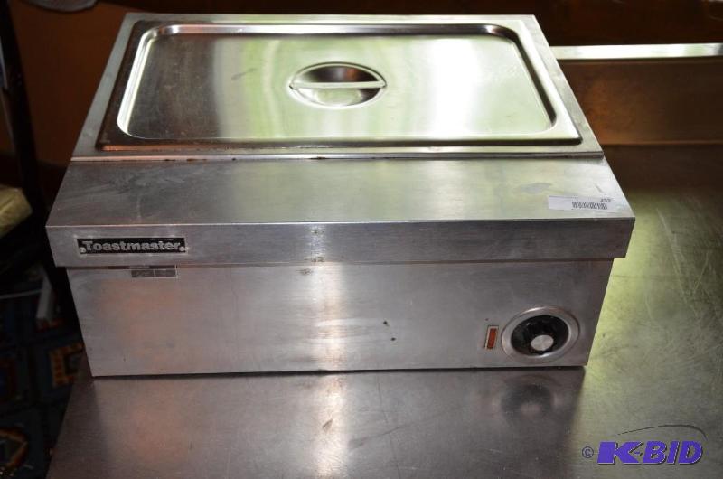 lot 232 image: Toastmaster food warmer stainless steel...