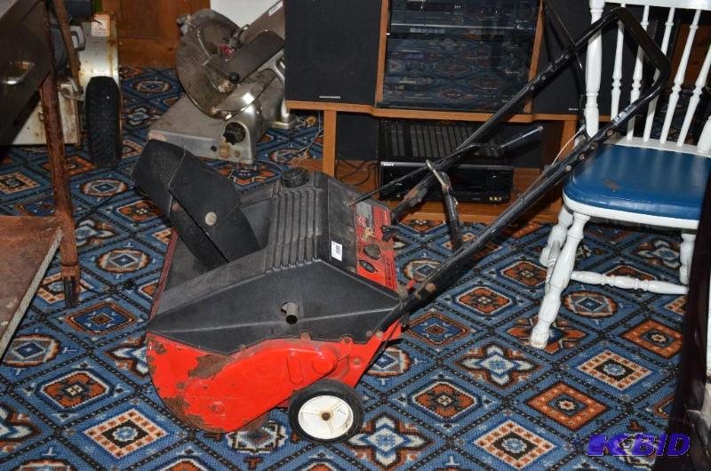 lot 235 image: MTD snow blower model &nbsp317-150-000 ...