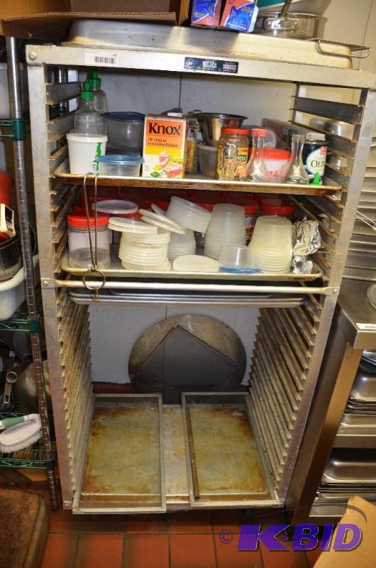 lot 47 image: NSF Wilder Food rack for commercial baking tr...