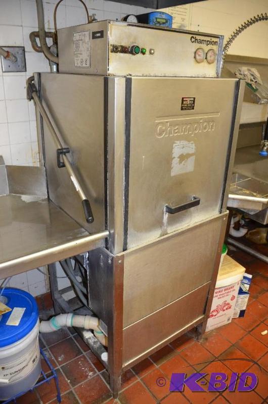 lot 52 image: Champion Dishwasher&nbspmodel DHB and also s...