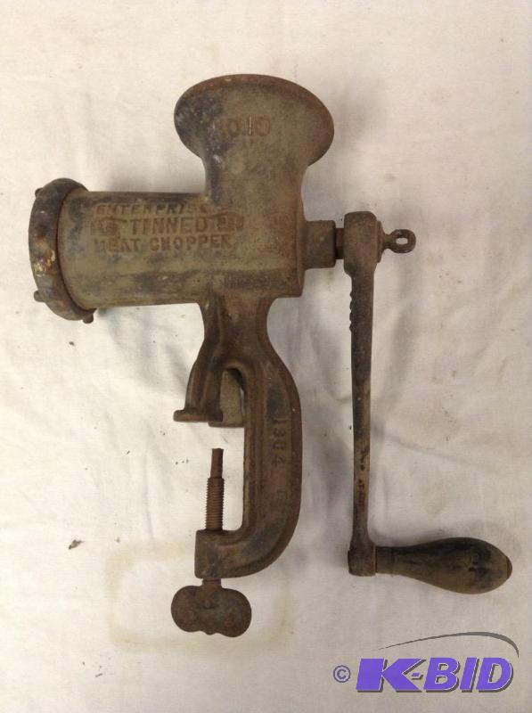 lot 113 image: Enterprise Tinned Meat Chopper
