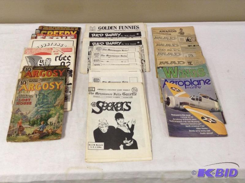lot 12 image: Vintage Magazines & Comics