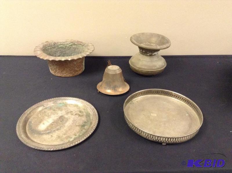 lot 130 image: Assorted Copper & Silver