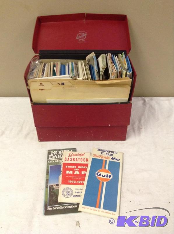lot 19 image: Assortment State and City Maps