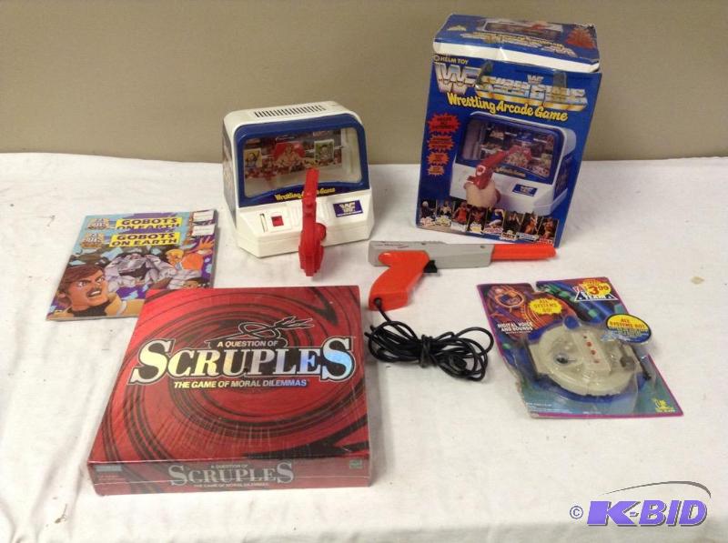 lot 25 image: WF, Ninetendo, Scruples Games and More