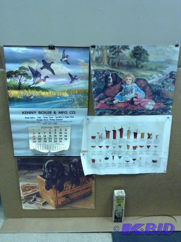 lot 72 image: Vintage Calendar & Prints