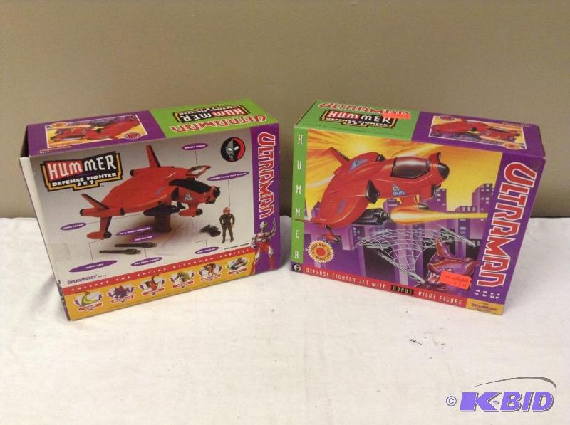 lot 81 image: 2 Ultraman Defense Fighter Jets